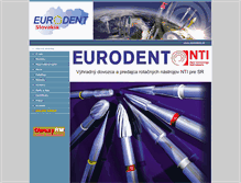 Tablet Screenshot of eurodent.sk